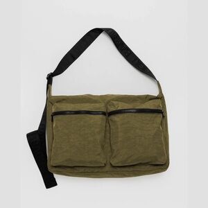 Baggu Large Cargo Crossbody Bag in army green